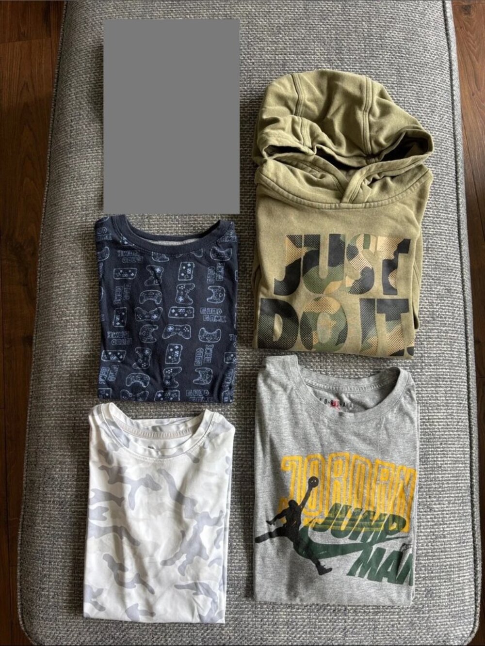 Nike/Jordan/Old Navy/All in Motion Boys' Tees and Hoodie Bundle | Sz L (10/12)